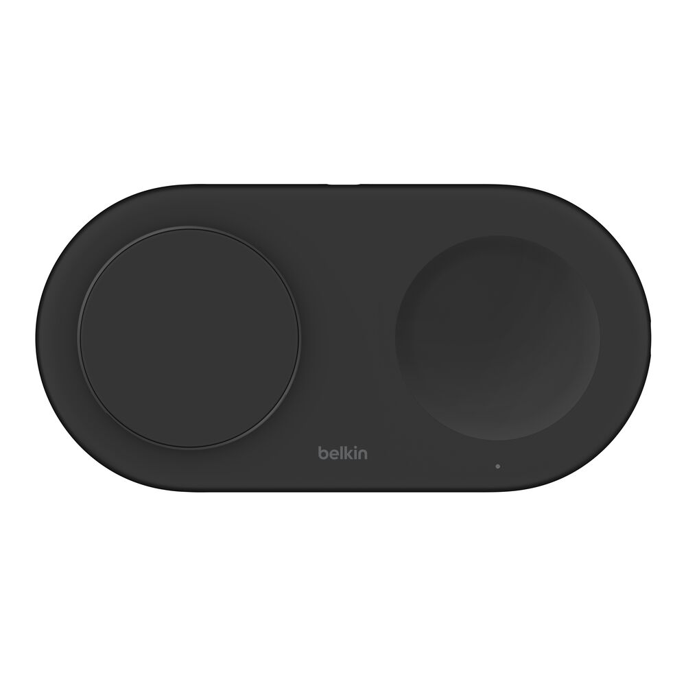 Almohadilla de Carga Inalámbrica 2 en 1 Belkin – Negro