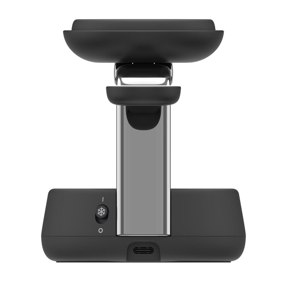 Base de Carga Inalámbrica Magnética Belkin 3 en 1 Qi2 25 W – Carbón