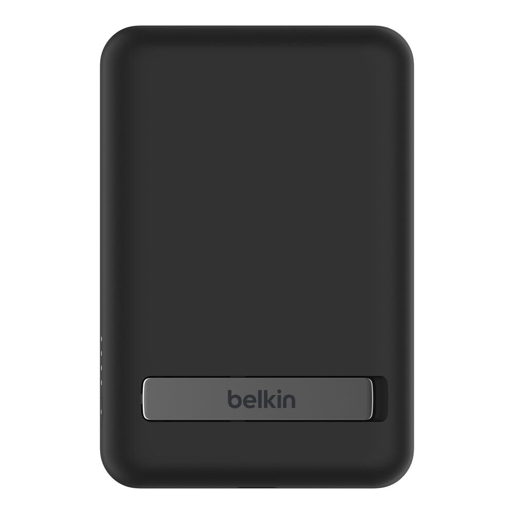 Batería Magnética Inalámbrica Belkin 5.000 mAh con Soporte – Negro